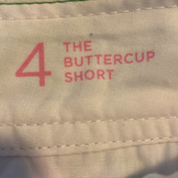 Lilly Pulitzer buttercup short size 4 in PB Pink a Delicacy - Picture 2 of 2